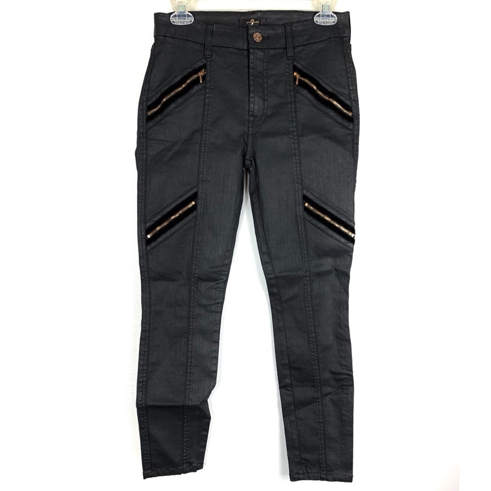 7 for all man kind black jeans